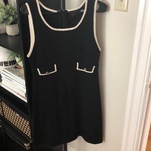 Alice and Olivia Black Sleeveless Dress